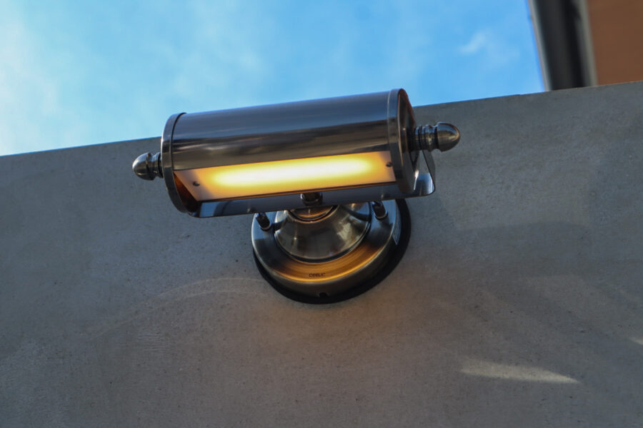 門柱　ライト　新築