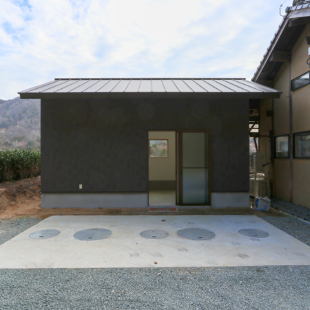 広島工務店の施工した作業場外観